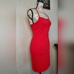 Lulus  Elegant Red Sleeveless Mini Dress Size:M Photo 4