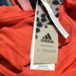 Adidas NWT Women  x 11 Honoré Training Tee Red 2X Photo 9
