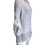 Cynthia Rowley Grey Long Sleeve Turtleneck Sweater Photo 2