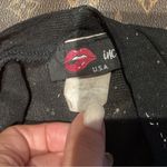 INC  Glitter Mesh Cropped Top Photo 1