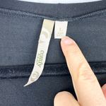 Comfy USA Jersey Knit Dress Size Large 3/4 Sleeve Black White Lagenlook Photo 2