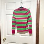 Lilly Pulitzer  Y2K Preppy Striped Long Sleeve Polo Top Size XS Photo 2