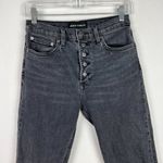 Aritzia Denim Forum The Yoko High Rise Slim Jeans Faded Black Size 27 EUC T2556 Photo 1