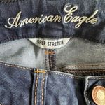 American Eagle  Outfitters AEO Women's Super Stretch Blue Dark Wash Jeggings 2 Photo 4