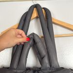 Amazon MOVING SALE Black Gray Puffer Tote Bag Photo 7