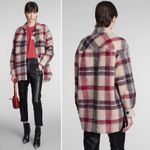 Isabel Marant Étoile Harveli Plaid Oversized Shacket Size 34 FR 2-4 US Small Photo 14