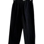 Everlane The Easy Pant Straight Leg Chino Elastic Waist Pull-On Black XXS Photo 3