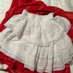 Aerie White Ruffle Skirt Photo 2
