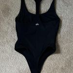 Alo Yoga Black Racerback Bodysuit Photo 1