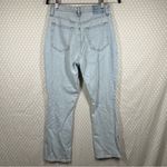Free People  Light Wash Mid Rise Maggie Distressed Jeans Photo 2