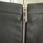 Karen Millen Wool Blend Herringbone Tweed Faux Leather Dress Size: US 8 UK 12 Photo 9