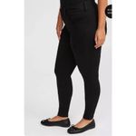 Torrid Black Skinny Jeans Size 24W Free Fall 3-Button High Rise Stretch Photo 3