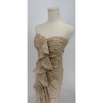 Ramy Brook New! GOLDIE SILK BLEND Strapless MAXI DRESS Sz 14 $625 Photo 6