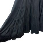 Chelsea and Violet NWT  Black Peasant A-Line Shoulder Tie Bow Dress Size S Photo 3