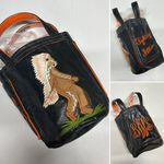 Vintage Bag by Pat Bucket Purse Chief Illiniwek Fighting Illini Embroidered Lthr Blue Photo 1