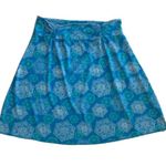 Tranquility by Colorado Clothing Skirt Blue White Print Pull On Casual Size XXL Photo 8