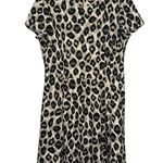Eliza J  Leopard Print Short Sleeve Fit And Flare Dress Size 12 Photo 1