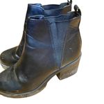 Soda  Womens Lug Sole Chunky Heel Bootie,Black  size 8.5 Photo 5
