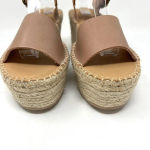 Soludos  Tan Leather Slingback‎ Platform Minorca Espadrille Sandals Size 10 Photo 6