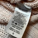 Double Zero Light Pink Sweater Knit Cardigan Vest W/ Buttons Cottage Core Feminie Girly SZ S Photo 5