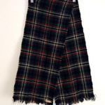 Scott Green Lochcarron Vintage Scotland Tartan Wool Scarf 10.5"x52" Photo 0