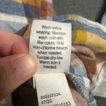 Croft & Barrow ‎ Womens Medium Flannel Shirt Button Up Plaid Long Sleeve Top NWT Photo 8