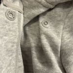 Zella  Women's Shooting Star Drape Gray Cardigan Sweater Size S Open Front Photo 14