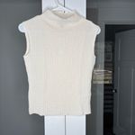 J.Crew NWT Bubble-knit Mockneck Top Tank Summer Linen Photo 1