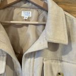 Time & Tru  Women’s Cream Shirt Jacket Photo 4