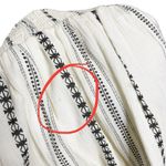 Tularosa  Jacqueline Tunic Mini Dress Women’s Size XS Ivory Striped Tribal Lined Photo 10