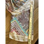 Dress Barn Open Cardigan Size XL Colorful Paisley Lightweight Business Casual Photo 6