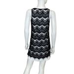Fifteen Twenty  White with Black Overlay Tank Mini Dress Women’s Sz XS Photo 2