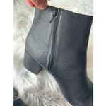 Banana Republic , black booties size 8 1/2 leather with small heel comfy ankle Photo 3
