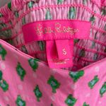 Lilly Pulitzer  Libra Dress Empire Smocked in Pink Shandy Oh Diamond Girl Size S Photo 11