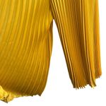 Alice + Olivia NEW NWT  Powell Pleated Wide Leg Cutout Jumpsuit Golden Rod Yellow Photo 6