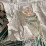 Blue Blush  Leaf Pattern Wrap Dress Photo 7