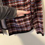 Tahari  Blazer Cardigan Sweater Houndstooth Color Career Business Preppy Academia Photo 2