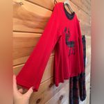 Eddie Bauer  Ladies Christmas Holiday Sleep Set ( LARGE ). Deer and flannel Photo 2