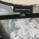 Fortune + Ivy  WOMEN'S IRENE FAUX WRAP BRUSHED KNIT MAXI DRESS BLACK 1X Photo 3