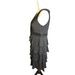 CHAPS  Black Dress Layered size 10 Sleeveless Photo 4