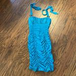 Beautiful, sexy dress! Stretchy! Blue Size XS Photo 8