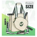 NEW Pickleball Tote Sling Bag Large Capacity Adjustable Shoulder Strap Hook Photo 4