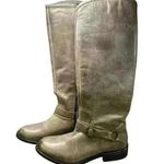 Hinge Dakota Knee High Outer Leather Riding Boots Size 5.5 new Photo 1