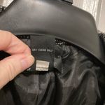 Focus 2000 Vintage Women's Wool Brand Black & White Tweed Pea Coat Jacket Size 8 Photo 2