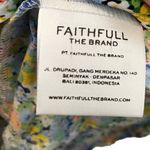 Faithfull the Brand  Jeanette Mini Dress Vionett Floral Women’s Size Medium Photo 11