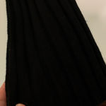 Ashley Stewart  Black Ribbed Turtleneck Sweater Photo 3