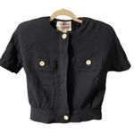 Oscar de la Renta SAKS FIFTH AVENUE SHORT SLEEVE VINTAGE COAT Photo 0