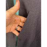 J.Crew Wool Cashmere Turtleneck Sweater Dress XS Black | Long Sleeve Knit with P Photo 3