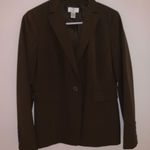 Loft Brown blazer jacket Photo 0