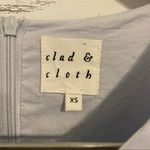 Clad & Cloth  The Bonnie Dress Light Blue. Size XSmall. EUC Photo 9